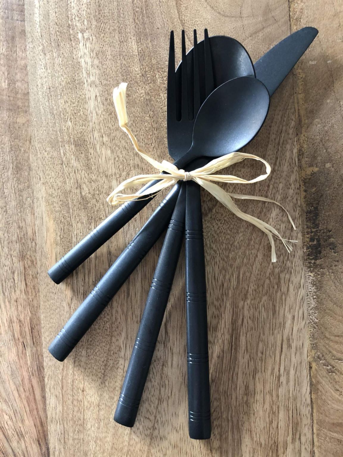 Organiseur De Couverts Extensible Noir Urbanony - 7 à 9 Compartiments Ajustables 33-57 Cm Pour Tiroir De Cuisine